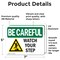 Signmission Safety Culture Sign, 7 in Width, Vinyl Decal, Rectangle OS-2PACK-BC-D-57-L-10065 - alternate 3